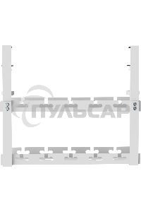 Кабель-канал Cactus CS-CM-400-2WT для столов 40x13.4x34.2см белый