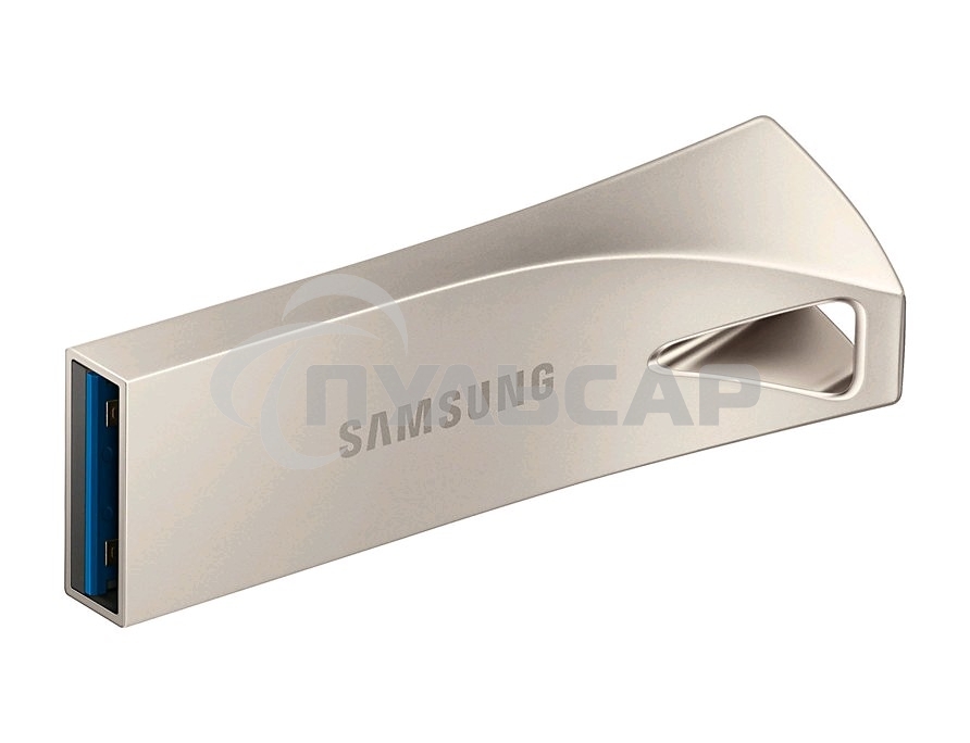 Флешка USB R/W 64 Gb USB Drive <USB 3.1> Samsung BAR Plus (up to 300Mb/s) (MUF-64BE3/APC) серебристый
