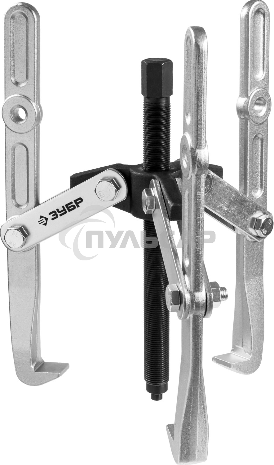 Съемник ЗУБР 43319-305шарнирный 3-захватный с удлиненными захватами 305мм профессионал