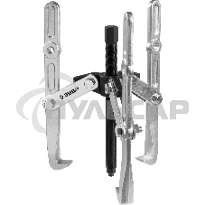 Съемник ЗУБР 43319-305шарнирный 3-захватный с удлиненными захватами 305мм профессионал