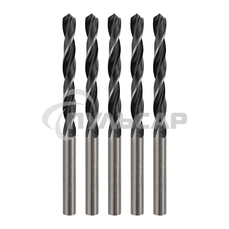 Сверло по металлу 8,0х117х75 мм HSS (5 шт. в упаковке) DIN 338 Kranz
