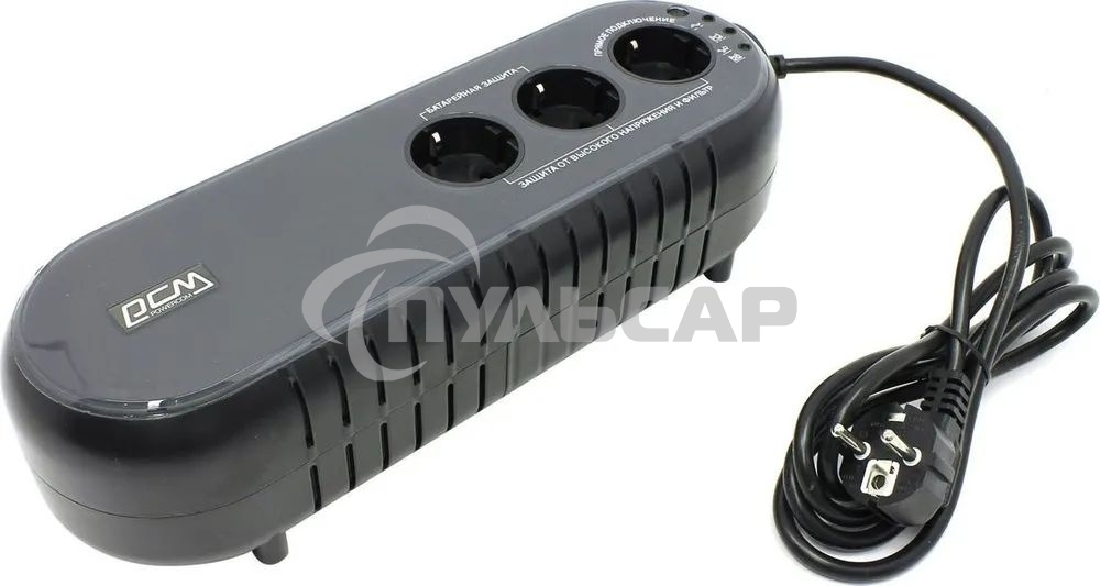 Источник бесперебойного питания Powercom WOW 500U 250Вт 500ВА черный