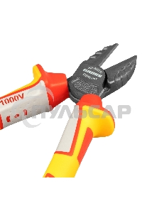 Бокорезы GROSS 17582 диэлектрические рукоятки до 1000в трехкомпонентные рукоятки 180мм