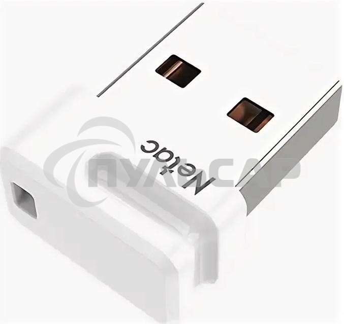 Флешка USB Netac U116 8 Gb <NT03U116N-008G-20WH>, USB 2.0, миниатюрная пластиковая белая