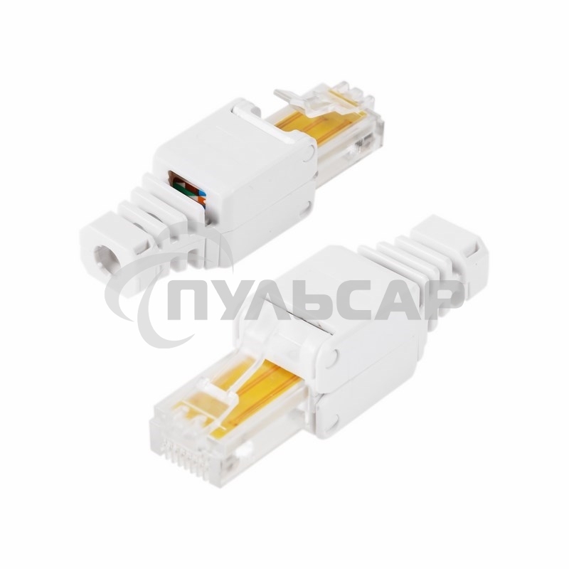 Разъем сетевой LAN Rexant на кабель, штекер 8Р8С (Rj-45), быстрозажимной, (1шт.)