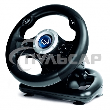 Руль SVEN GC-W500 (педали, вибро, скоба, лепестки, D-pad, 10 кл, резин. вставки, PC/Xinput)