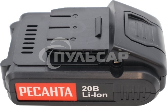 Дрель-шуруповерт Ресанта ДА-20-2ЛК 75/14/11, Аккумуляторная, 20В, 2 АКБ, Кейс