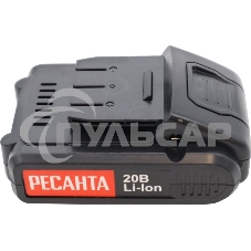 Дрель-шуруповерт Ресанта ДА-20-2ЛК 75/14/11, Аккумуляторная, 20В, 2 АКБ, Кейс