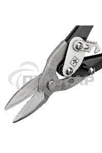 Ножницы Matrix по металлу, 250 мм, прямой рез,сталь CRMO,двухкомпонентные рукоятки, PRO