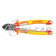 Бокорезы GROSS 17582 диэлектрические рукоятки до 1000в трехкомпонентные рукоятки 180мм