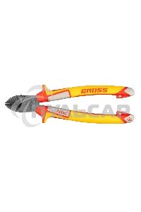 Бокорезы GROSS 17582 диэлектрические рукоятки до 1000в трехкомпонентные рукоятки 180мм