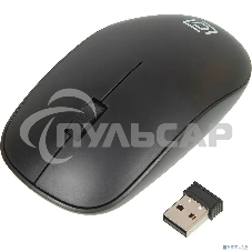 Беспроводной комплект клавиатура + мышь Oklick 230M черный 2.4ГГц Nano Receiver USB