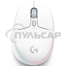 Мышь беспроводная Logitech G705 белый, 8200 dpi, радиоканал, Bluetooth, USB, кнопки - 6