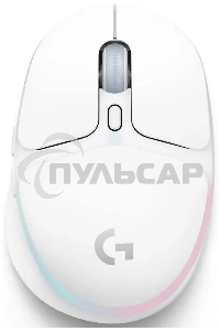 Мышь беспроводная Logitech G705 белый, 8200 dpi, радиоканал, Bluetooth, USB, кнопки - 6