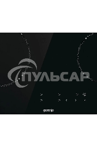 Варочная поверхность Gorenje ECT64BSCE черный