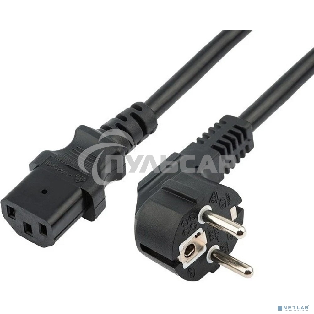 Шнур сетевой СЕЕ 7/7 (Schuko) – IEC 320 C13 3x0,75мм², длина 3м Rexant