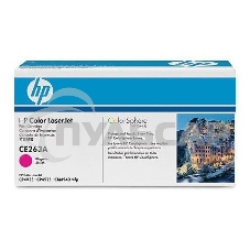Картридж лазерный HP CE263A пурпурный CLJ CP4025/CP4525 (11000стр.)
