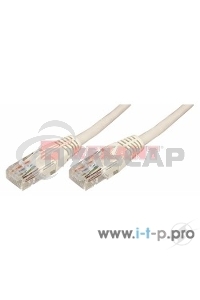 Пaтч-корд U/UTP Rexant, кат.5e, RJ45-RJ45, неэкранированный, PVC серый, 1м