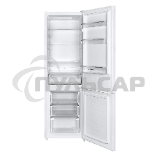 Холодильник Maunfeld MFF176SFW белый двухкамерный 187/75л морозилка снизу, ручная разморозка