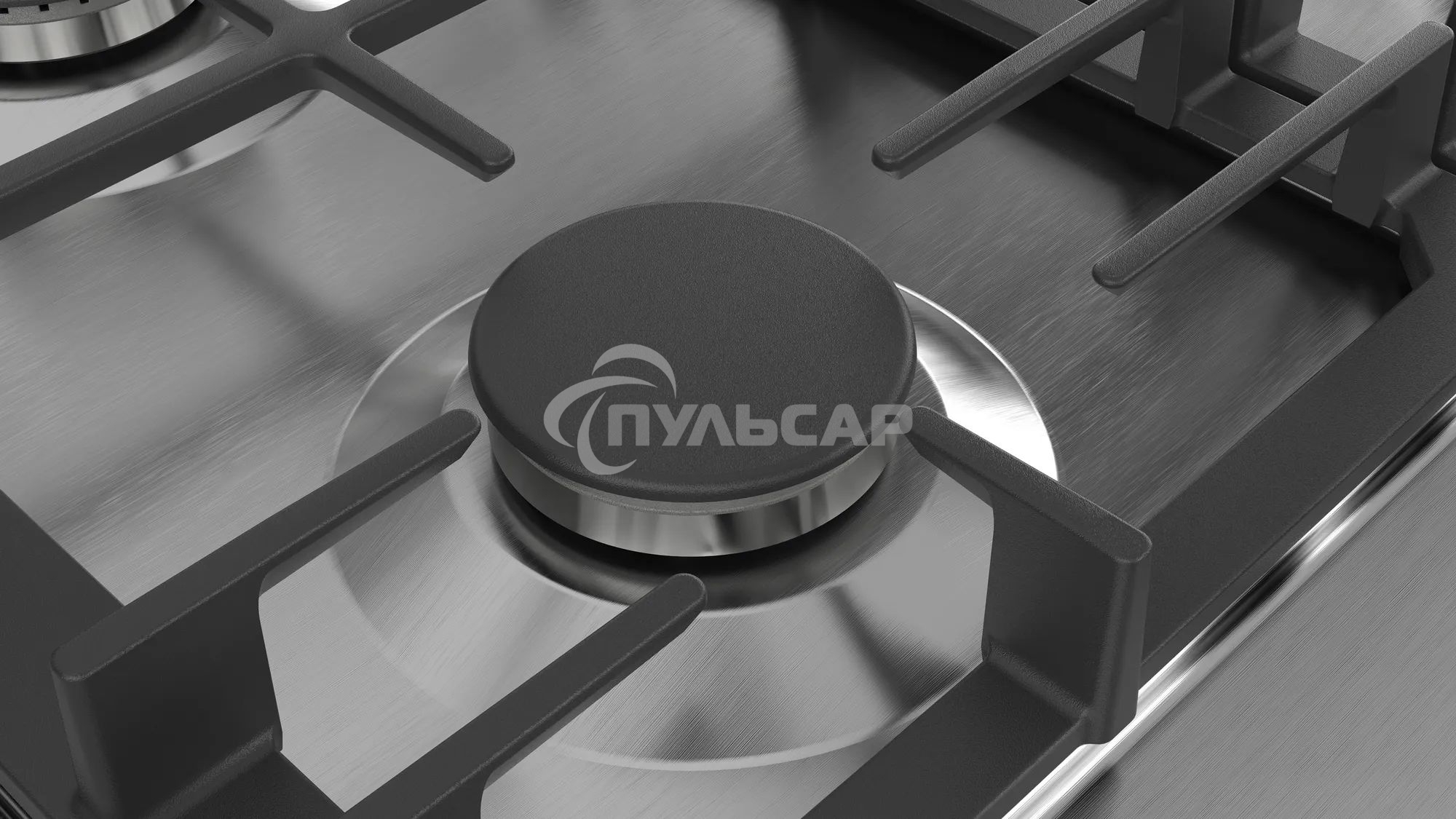 Газовая варочная панель Bosch PCR9A5B90M нержавеющая сталь