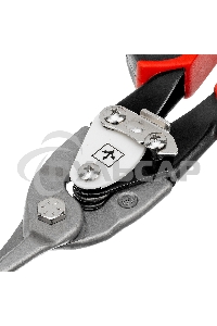 Ножницы Matrix по металлу, 250 мм, прямой рез,сталь CRMO,двухкомпонентные рукоятки, PRO