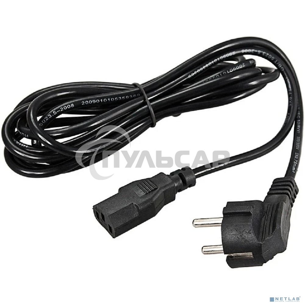 Шнур сетевой СЕЕ 7/7 (Schuko) – IEC 320 C13 3x0,75мм², длина 3м Rexant