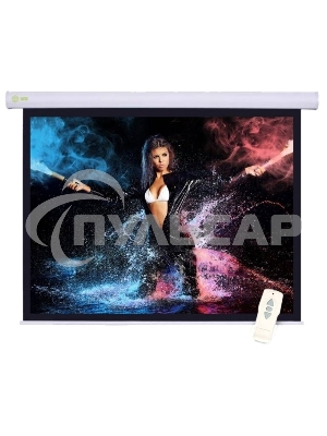 Экран Cactus 104.6x186см Motoscreen CS-PSM-104x186 16:9 настенно-потолочный рулонный белый (моторизованный привод)