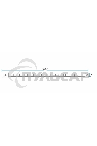 Хомут-стяжка кабельная нейлоновая Rexant 300 x7,6 мм, черная, упаковка 100 шт.