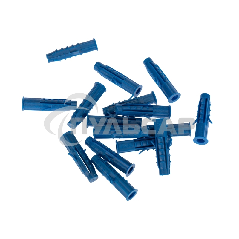 Дюбель распорный KRANZ 6х30, синий, пакет (50 шт./уп.)