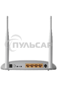 Сетевое оборудование TP-Link SOHO TD-W8961N(RU) 300 Мбит/с, 2T2R, ADSL2/ADSL+, Annex A, 4 порта 100 Мбит/с