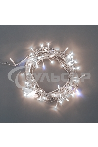 Гирлянда Neon-night Нить 10м, с эффектом мерцания, прозрачный провод, IP44, 230В, диоды БЕЛЫЕ, 75 LED