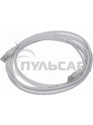 Патч-корд Lanmaster UTP RJ-45 (m)-RJ-45 (m) cat5E 3м белый 