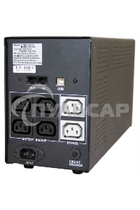 Источник бесперебойного питания Powercom Imperial IMP-3000AP 1800Вт 3000ВА черный
