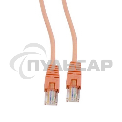 Патч-корд UTP Cablexpert кат. 5e, 1м, литой, многожил. (оранжевый)
