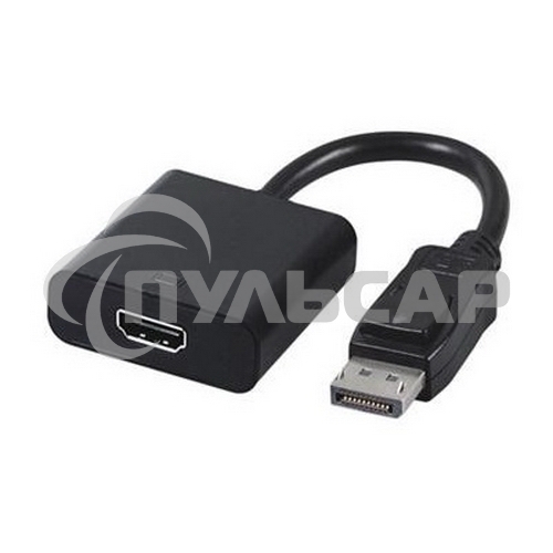 Переходник DisplayPort - HDMI Cablexpert A-DPM-HDMIF-002, 20M/19F, пакет