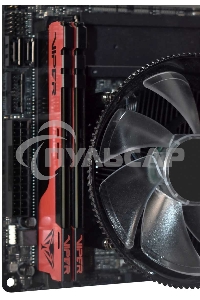 Оперативная память Patriot Viper Elite II, DDR4, 16Gb (2x8 Gb), 3200 MHz, CL18, DIMM, радиатор, красный, черный