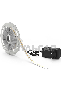 Лента светодиодная Basic в комплекте Gauss 12V 12W/m 1200lm/m 3000K IP65 LED 5m 1/50