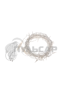 Гирлянда Neon-night Нить 10м, с эффектом мерцания, прозрачный провод, IP44, 230В, диоды БЕЛЫЕ, 75 LED