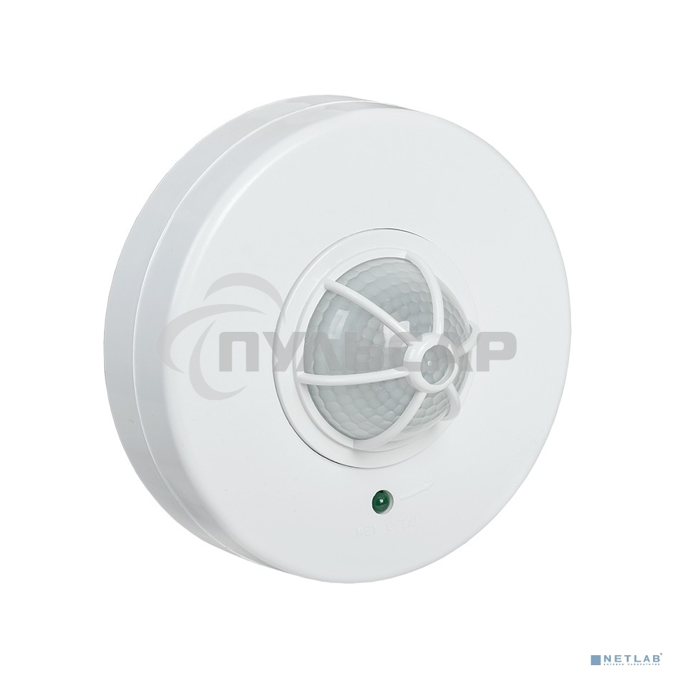 Датчик движения ИЭК ДД 024белый, 1100Вт