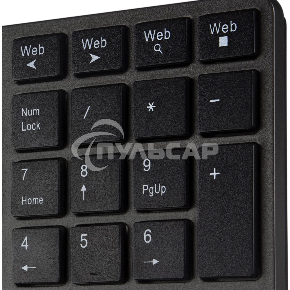 Клавиатура беспроводная SVEN KB-E5300W USB черный