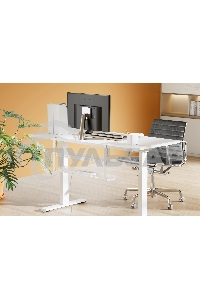 Кабель-канал Cactus CS-CM-700-2WT для столов 72.8x13.5x34.2см белый