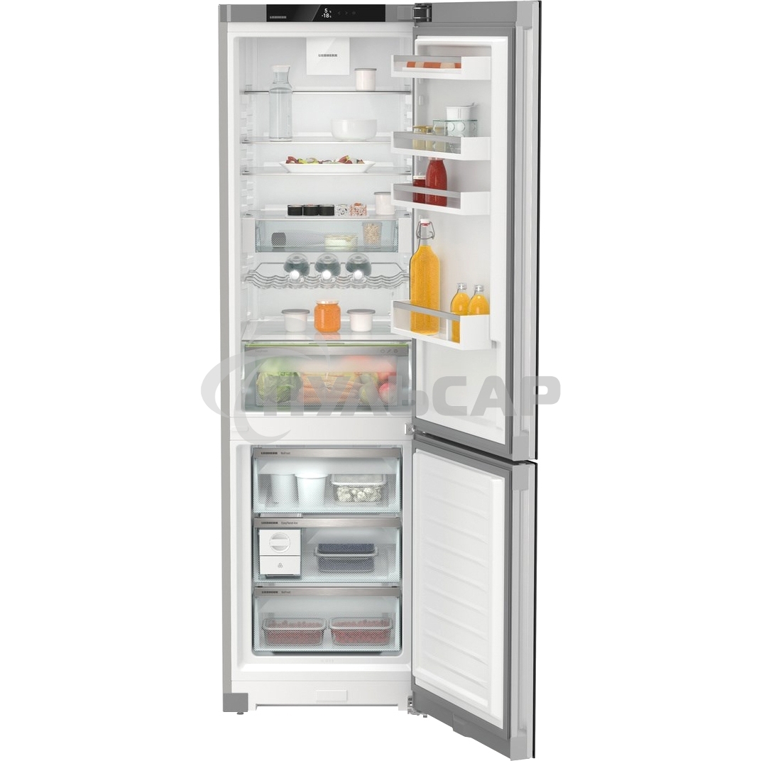 Холодильник Liebherr CNgbc 5723-22 001 серебристый двухкамерный 266/100л морозилка снизу