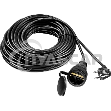 Удлинитель-шнур MC 315, 30 м, 3500 Вт, 1 гнездо, ПВС 3х1,5 мм2, STAYER