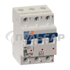 Выключатель автоматический OptiDin BM63-3C32-УХЛ3 (Новый) 260796 КЭАЗ