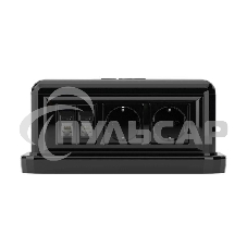 Башенка напольная BUS черный ДКС 09090