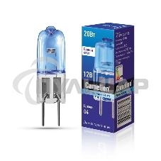 Лампа галогенная JC 20Вт 12В g4 COOL Camelion 11465 Лампа галогенная JC 20Вт 12В g4 COOL Camelion 11465