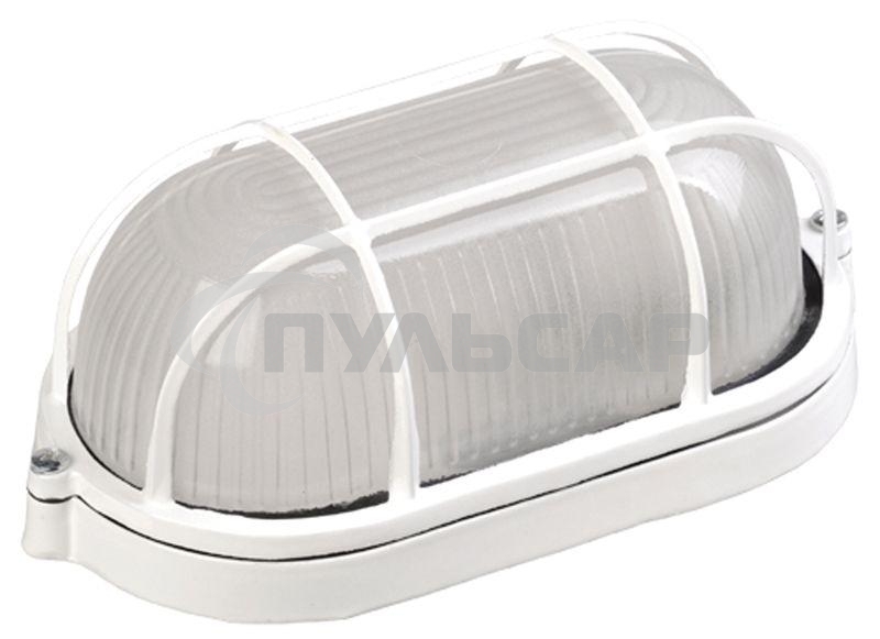 Светильник Iek LNPP0-1402-1-060-K01НПП1402 белый/овал с реш.60Вт IP54ИЭК