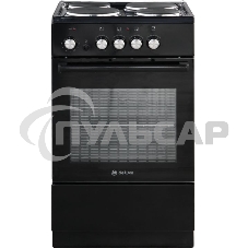 Плита электрическая De Luxe 5004.18э-011 черный, конфорок 4 шт, духовка 43 л, 50 см x 85 см x 50 см Плита электрическая De Luxe 5004.18э-011 черный, конфорок 4 шт, духовка 43 л, 50 см x 85 см x 50 см