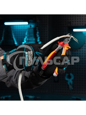 Бокорезы GROSS 17582 диэлектрические рукоятки до 1000в трехкомпонентные рукоятки 180мм