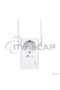 Сетевой адаптер TP-Link SOHO TL-WA860RE 300Mbps Wireless N Wall Plugged Range Extender with AC Passthrough, QCA(Atheros), 2T2R, 2.4GHz, 802.11b/g/n, 1 10/100Mbps LAN port, Range Extender button, Range Extender mode, suppo поставляется без кабеля RJ-45